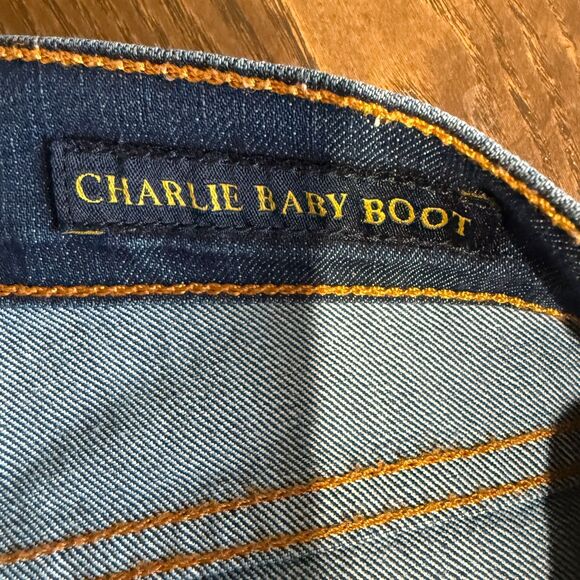 Lucky Brand Charlie Baby Boot Denim Womens Western Jeans,‎ size 2 - Picture 3 of 4